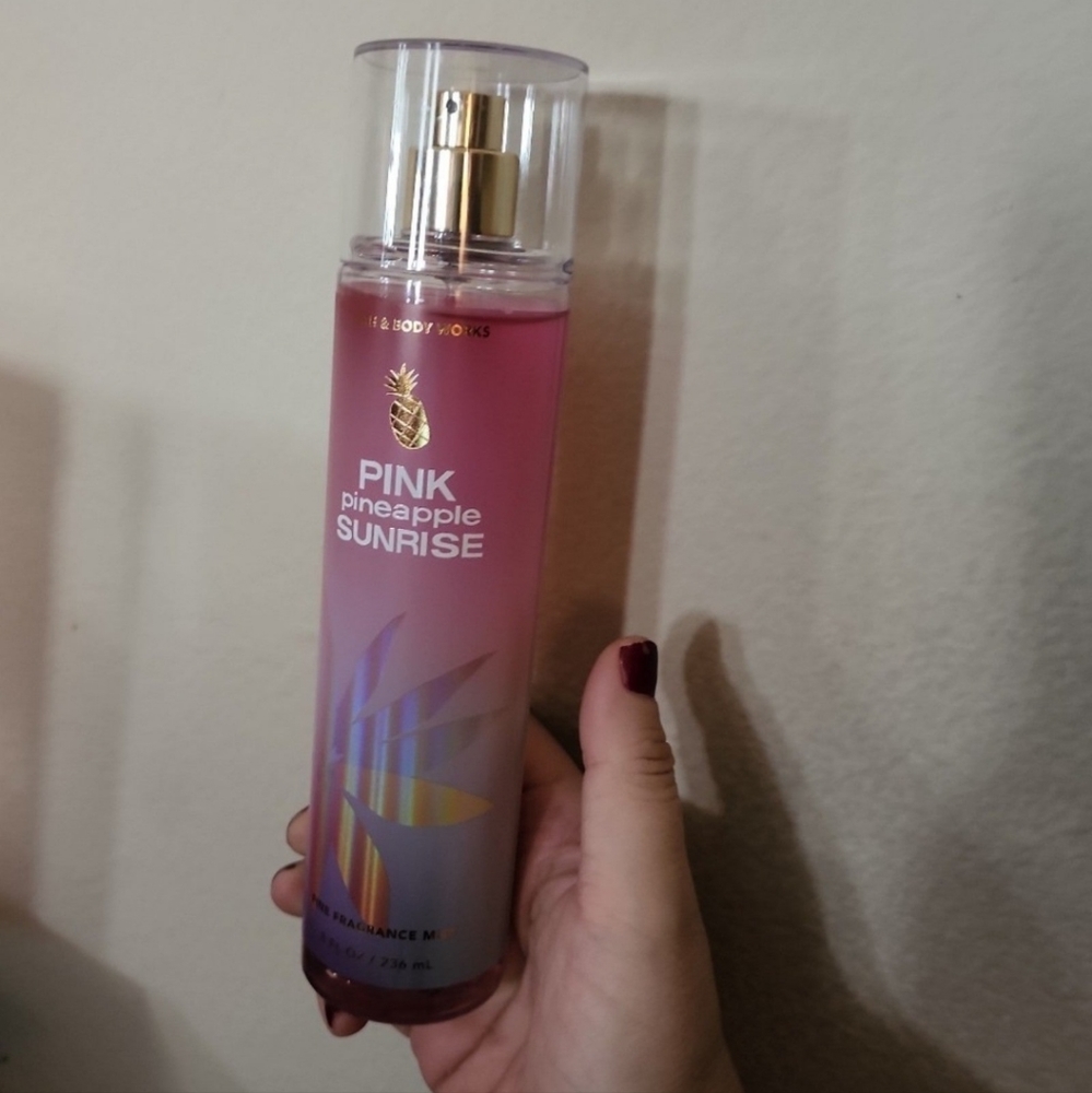 Pink Pineapple Sunrise fine fragrance mist- brand new